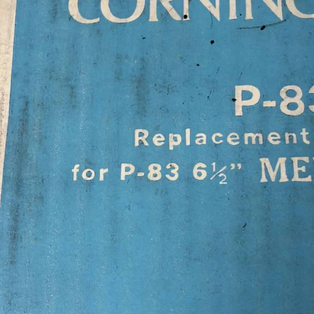 NOS Vintage Corning Ware P-83-C Replacement Glass Lid Cover for P-83 Skillet